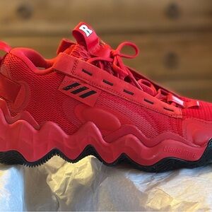 Adidas Exhibit B Rutgers Scarlet Knights Basketball Sneaker